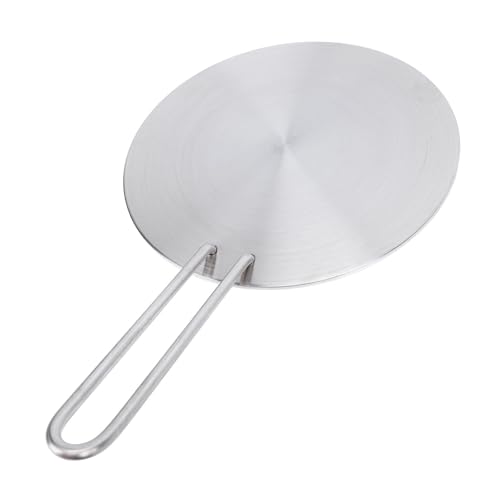 Induction Diffuser Plate Stainless Steel, Cooking Tool for Gas Stove, Glass Cooktop, and Electric Cooker, Suitable for Iron Pan, Ceramic Pot (22#)