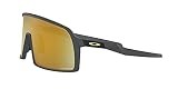 Oakley Męskie okulary przeciwsłoneczne OO9406A Sutro Asian Fit (1 opakowanie), Matowy węgiel/Prizm 24K, 137 mm