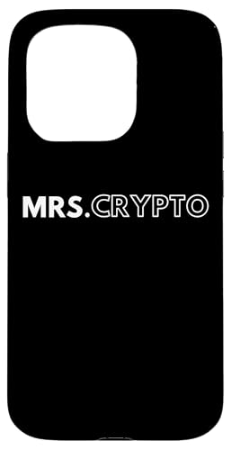 Mrs. Crypto Matching Cryptocurrency Blockchain Husband Wife �X�}�z�P�[�X iPhone 15 Pro �p