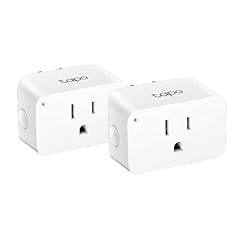 Tapo P105(2-pack) Presa Smart Italiana, WiFi Intelligente Smart Plug, Controllo Vocale, Compatibile con Alexa e Google Home, Controllo Remoto Tramite APP Tapo, Tempo di Preselezione