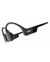 SHOKZ OpenRun Knochenschall Kopfhörer, Open-Ear Sport Bluetooth Kopfhörer mit Noise-Cancelling Mikrofon, IP67 wasserdichte kabellose Ohrhörer zum Laufen, 8 Std Spielzeit, USB-C, mit Sport-Stirnband