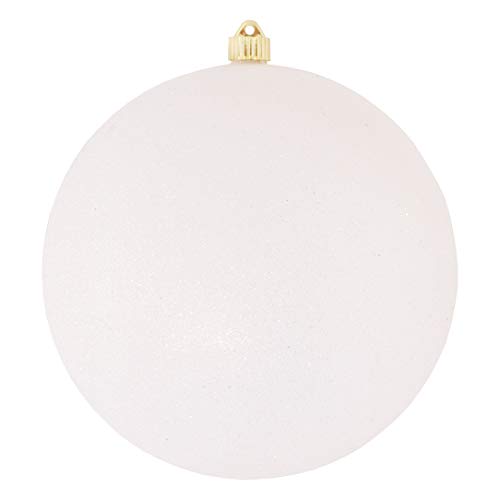 Christmas By Krebs Large Commercial Grade Indoor Outdoor Moisture Resistant Shatterproof Plastic Ball Ornament