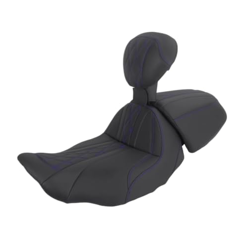 Asiento de dos plazas con respaldo integrado para conductor y pasajero en modelos Touring