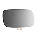 Burco 2825 Flat Driver Non-Auto-Dimming Side View Mirror Glass, OEM# 91032FE010/91039FC050, Fits Subaru Forester 2003-2008, Subaru Impreza 1997-2007, Snap Fit Glass Only Replacement, Smooth Edges