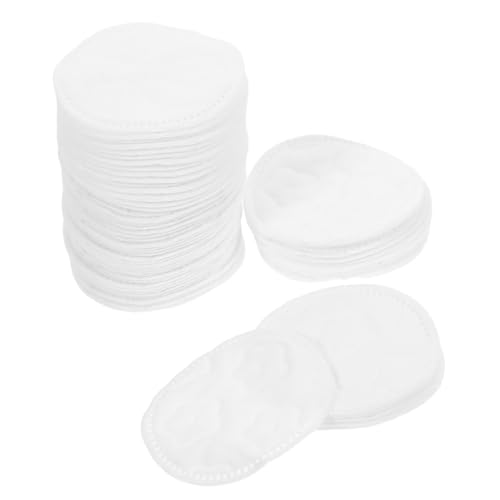 2個 1 丸い綿棒 makeup remover make up remover 顔の乾いた布 化粧ラウンド 化粧綿パッド 補う コットンラウンド メイク落としコットン 純綿 白い