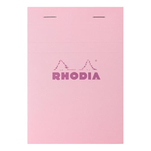Rhodia bloc agrafé COULEURS N13 cuadriculado 5/5 pack 10 libretas microperforadas 2