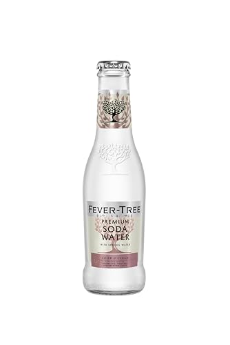 FEVER-TREE -24 Bouteilles de 200ml de Premium Soda Water - Spring Water