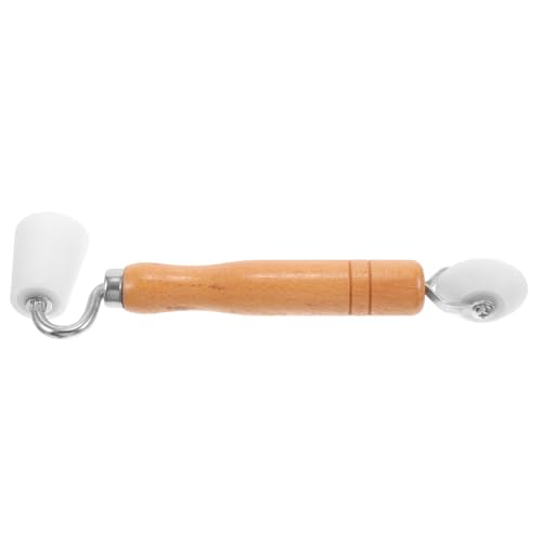 Gadpiparty Press Wheel Tool Seam Roller Wallpaper Smoothing Roller Wood Handle for Wallpapering