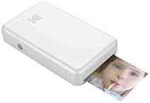 Kodak - Impresora fotográfica mini 2 HD, instantánea, inalámbrica y portátil, con tecnología de impresión patentada 4Pass, compatible con iOS y Android, blanco