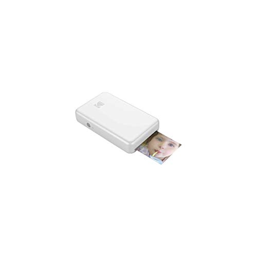 Zink Kodak Mini 2 HD Wireless Portable Mobile Instant Photo Printer, Print Social Media Photos, Premium Quality Full Color Prints – Compatible w/iOS & Android Devices (White)