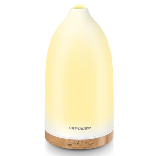 URPOWER 100mL Essential Oil Diffuser Aromatheray Scent Diffusers for Home