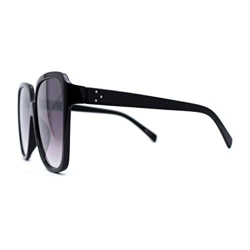 Oversized Retro Mod Thin Plastic Womens Butterfly Sunglasses3