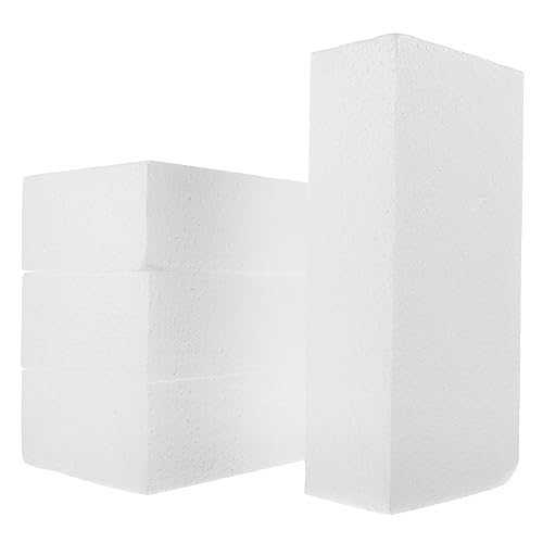 EXCEART 4 Stück Rechteckiger Schaumstoffblock Würfel Bildhauerblöcke...