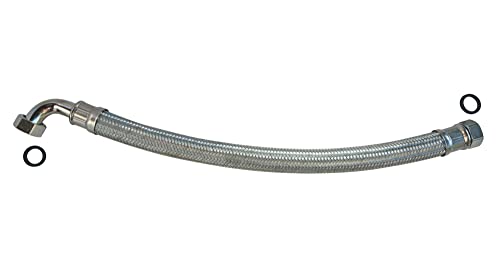 Somatherm 7654-50 Flexible Angled Turning Nut F20/27 Straight 500 mm, Grey, Gray