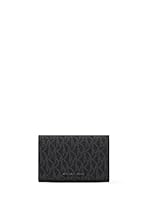 Michael Kors Hudson Business Card Wallet, Black Signature