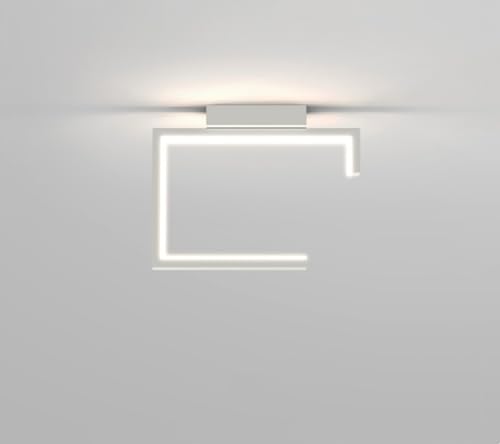Lámpara de pared metálica LED moderna de 16W regulable para iluminación de dormitorio blanca 2