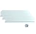 Gutter Valley Splash Guard - Straight (Low Gloss White (3 CT))