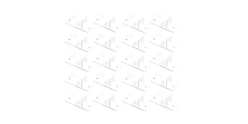 Weatherables | Awbr-String20-1.5 | Pergola Joist Clips | For A 1.5 Inch Rail | White | Vinyl #TOP18
