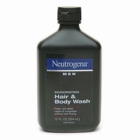 Neutrogena Men Invigorating Hair and Body Wash, 12 Ounce (Pack of 4)