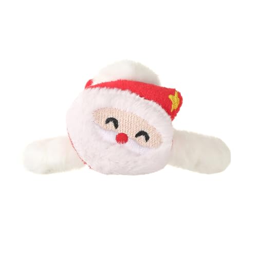 Pinza para el pelo de Papá Noel, pinza grande para el pelo, adorno festivo de moda, adornos de Navidad, herramienta de peinado