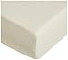 Produktbild Amazon Basics Everyday Spannbetttuch aus 100 Prozent, Baumwolle, 180 x 200 x 30 cm - Elfenbein