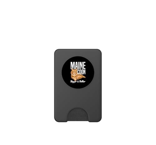 Gato Maine Coon PopWallet para MagSafe Tarjetero de Viaje Diario 2