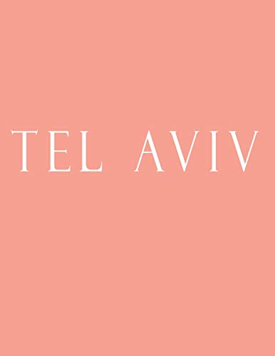 Tel Aviv: Decorative Book to Stack Together on Coffee Tables, Bookshelves and Interior Design | Add Bookish Charm Decor to Your Home | Stack Deco ... Your unique Fashion Design style | Tel Aviv