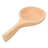 Wasserlöffel aus Zedernholz Ergonomischer Küchenlöffel für Zuhause Restaurants und Handgefertigt Robust Vielseitig für Servieren Mittlere