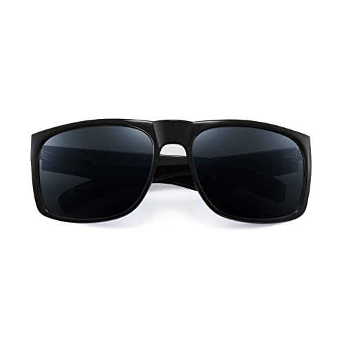 Image of FEISEDY Mirrored Sunglasses for Men Square Sport Style UV Protect Classic B2807