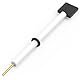 Labasics Graphitfolie Elektrode, 15x15x3 mm Elektrolysezelle Elektrode mit PTFE-Körper, kompatibel mit Labasics Elektrolysezelle