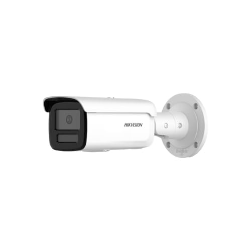 Hikvision Digital Technology Ds-2Cd2T47G2H-Li(2.8Mm)(Ef) Überwachungskamera, Smart Hybrid Light Colorvu, Bullet, Ip, 4Mp, Weiß