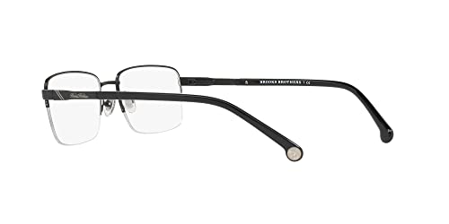 Image of Brooks Brothers mens Bb1044 Rectangular Prescription Eyewear Frames
