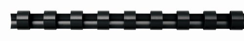 Image of Fellowes Plastic Binding Comb 3 /8 inch Black, 100 Count (Pack of 2)