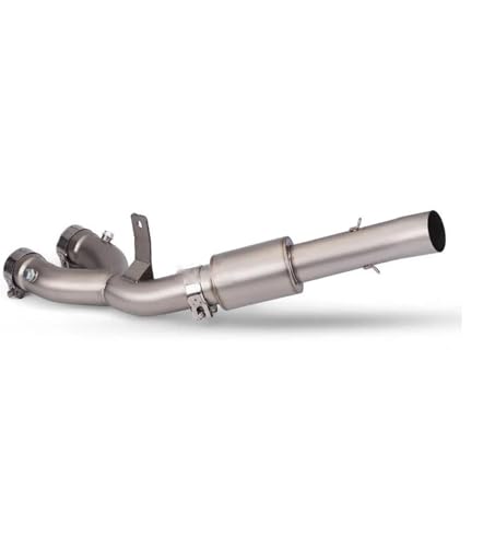 Silencieux d'échappement intermédiaire inox pour YAMAHA R1 et MT10 finition premium