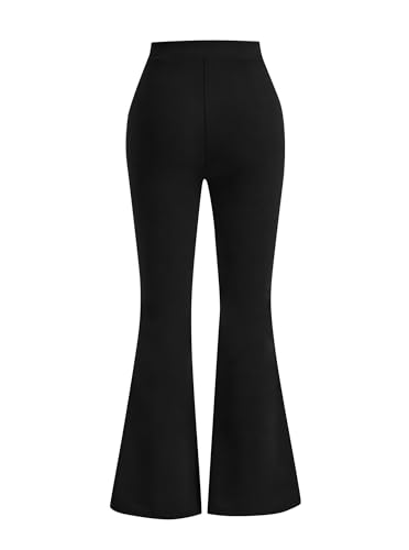 SOFIA'S CHOICE Women Flared Bootcut High Waisted Pants Work Office Business Trousers2