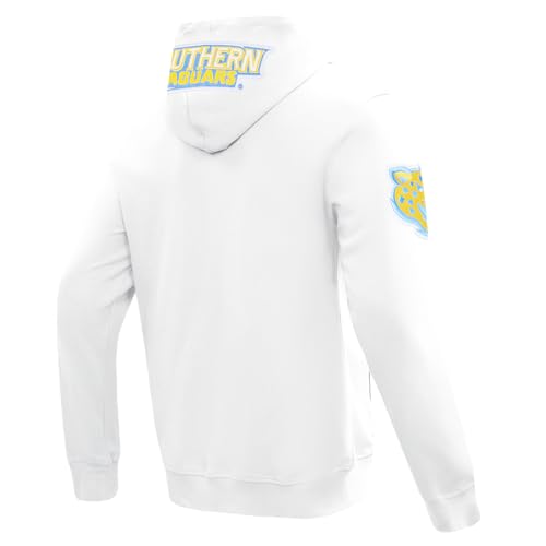 Image of Pro Standard Mens College Classic Chenille Cotton Double Knit Full Zip Hoodie