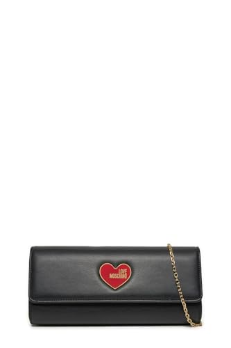 Love Moschino Pochette Donna, Nero, Taglia unica