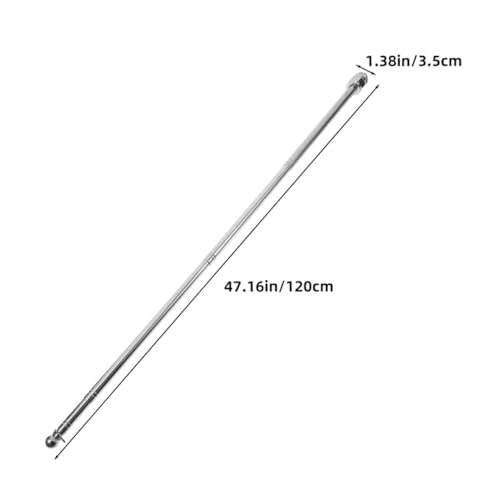 Mât de drapeau rétractable M8 résistant au vent pour guidon de 22mm