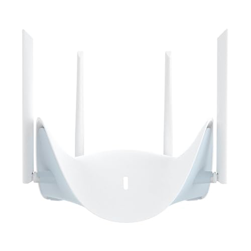 Image of D-Link BE9500 Tri-Band Wi-Fi 7 Smart Router (R95) - Sculptured-Wing Design, 2.5 GbE, Self-Optimizing Mesh, Multi-Link, Multi-Gig, Parental Controls, Alexa /Google Ready