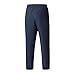 Golf Pants Men Straight Fit Trousers Fashion Running Tapered Jogger Pants Summer Cool Ice Silk Men Clothes Breathable Dark Blue