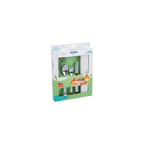 Kit Infantil de Talheres, Tramontina, Inox, 5 Peças