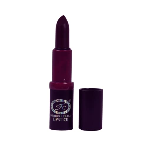 Image of FASHION COLOUR Fabulous Satin Matte | Long Stay Upto 6 Hrs | Waterproof | Smudge Proof and Lipstick for Women | Single Swipe Application | Matte Finish | 4g | Deep Plum