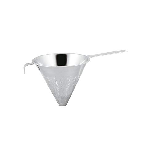 Paderno 41925-14 Cornetto Cinese, 14 cm, Acciaio Inox