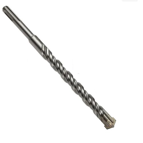 1 Broca para Taladro Percutor de 160 mm, Brocas para Taladro Percutor Eléctrico de 5 A 14 mm, Brocas de Impacto de Tungsteno Tipo Cruz, Brocas para Mampostería, Hormigón, Roca, Piedra, Prácticas
