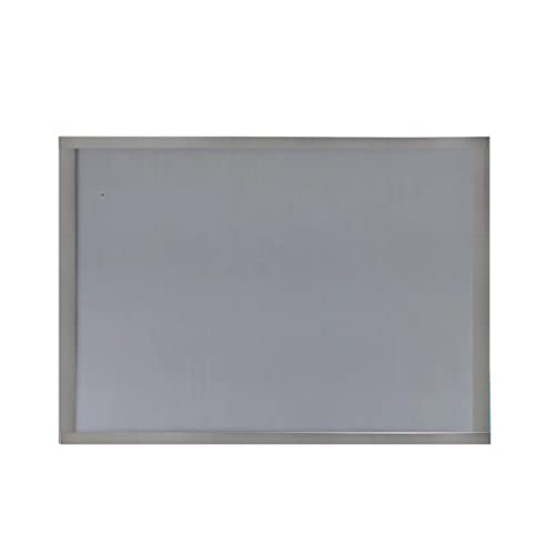 Painel Mural de Fotos e Recados 40x60 cm cinza + 12 Imãs