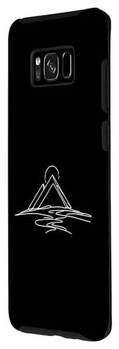 One Line Art Zeichnen Pyramiden von Gizeh