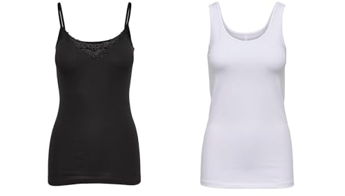 Débardeur noir et blanc taille S pour un confort quotidien optimal