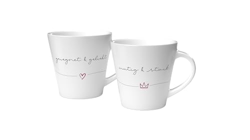 Gerth Medien - Tassenset - gesegnet & stark: Schöne Zeit zu zweit