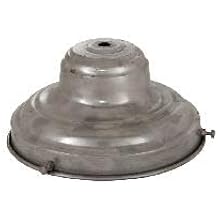 B&P Lamp 6" Fitter, Steel Shade Holder