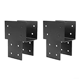 Robuste Pfostenkappen-Spannhalterung für Pavillon, 10,2 x 10,2 cm, mit...